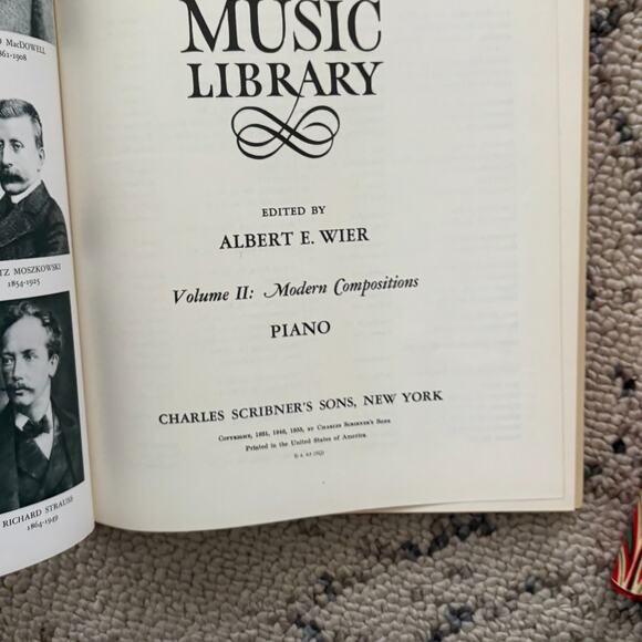 Volume Set of The Scribner Music Library, Volumes 1-9, 1955 - Picture 7 of 11
